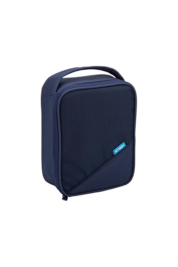 Smash 3485 Basic Case Insulated Lunch Bag, Polyester, Navy, 8cm x 18cm x 25cm
