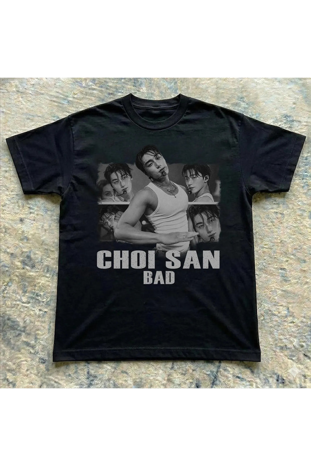 Ateez World Tour 2026 in Your Fantasy Merch Choi Sand Bad T-Shirt