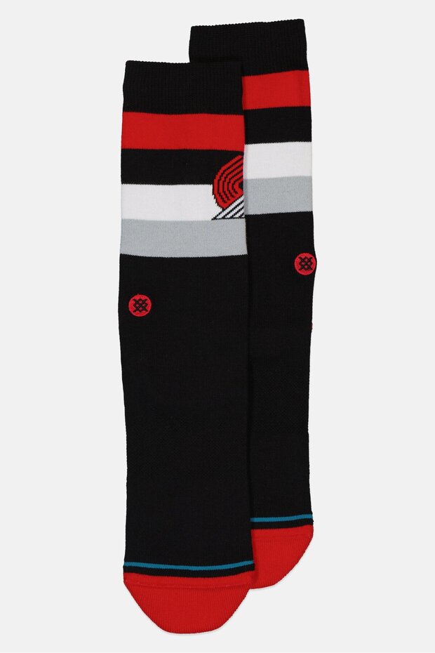 x NBA Men Stripe Crew Cut Socks, Multicolor