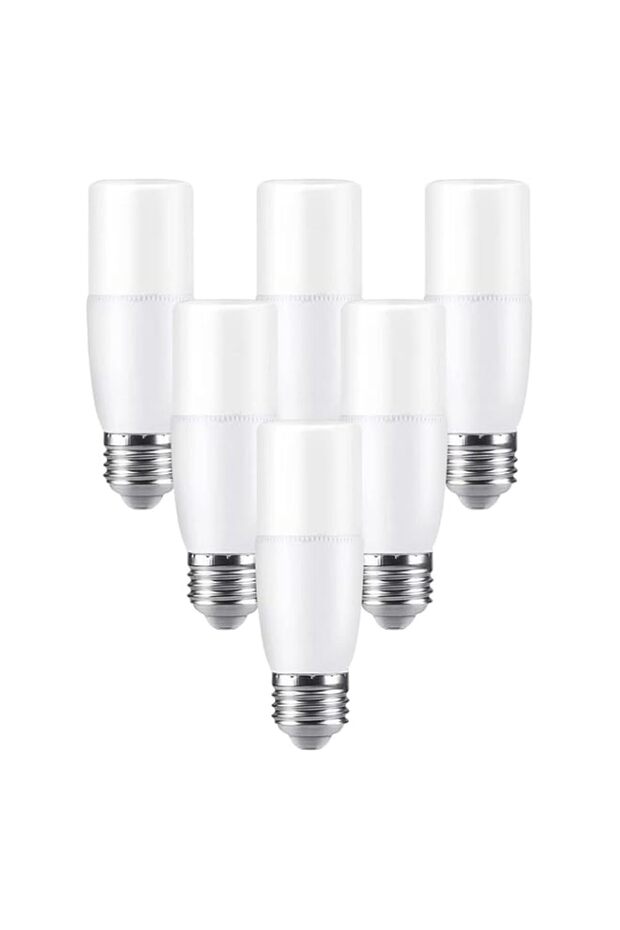 Duravel 5W LED Bulb 6500k Daylight Effect Led Bulb E27 Corn Stick Energy Saving Spotlight Led Lamp Light Bulb(Pack Of 6)