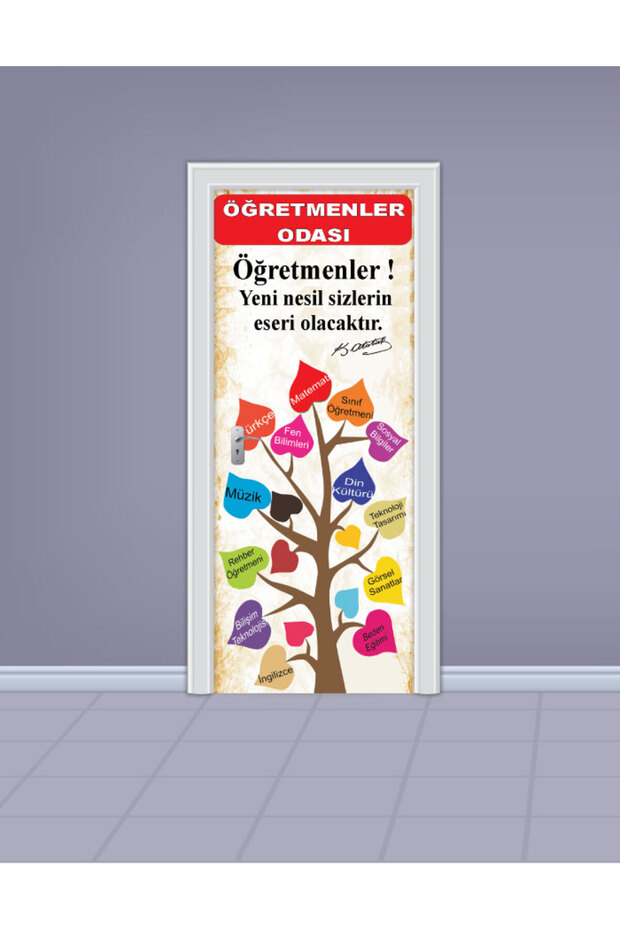 Teacher's Room Door Dressing