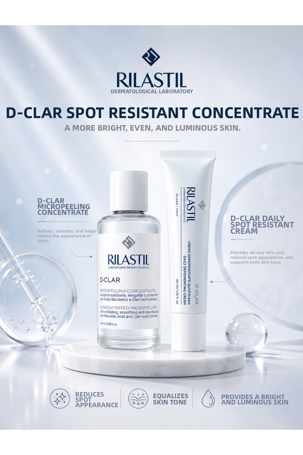 D-Clar D-Clar Micropeeling Anti-Blemish Skin Purifying and Skin Tone Equalizing Set
