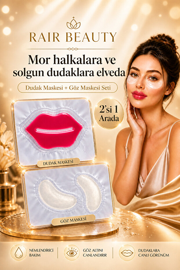 Repairing, Revitalizing Under-Eye Mask and Lip Mask Set