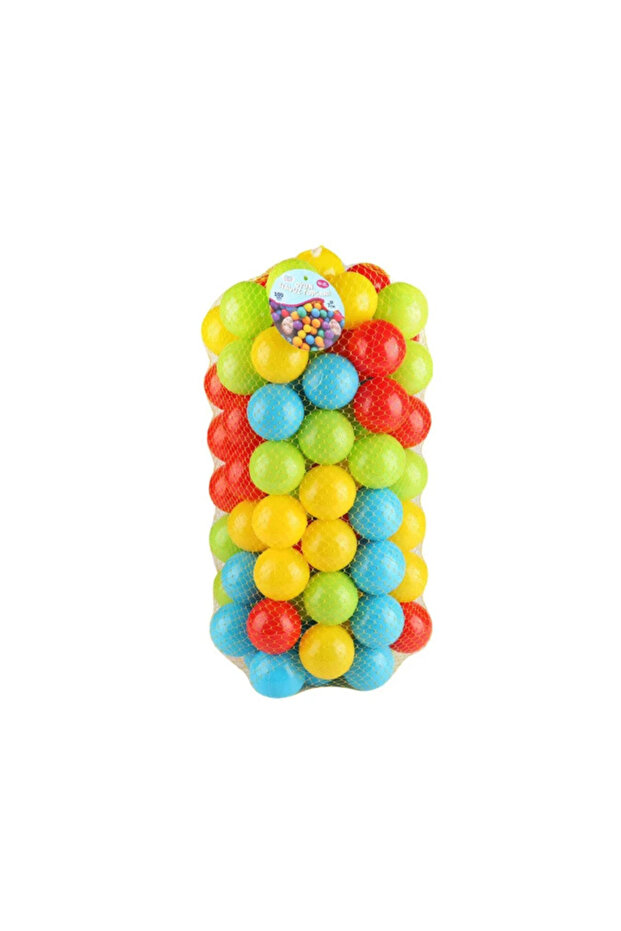 Multicolored balls set 100 pcs 7cm - 2