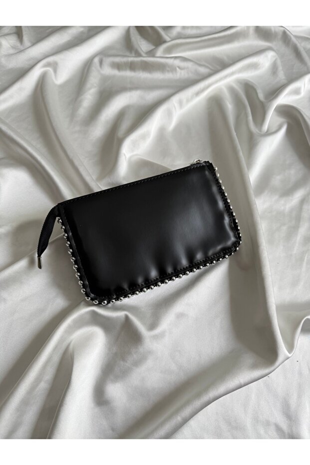 Eyebrow Model Hand and Shoulder Bag for Women, Black
