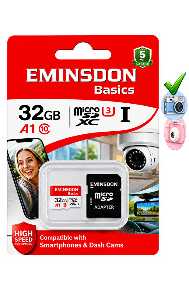 32Gb Memory Card Mini Camera Home Car Security Camera Compatible Phone Micro Sd Class10