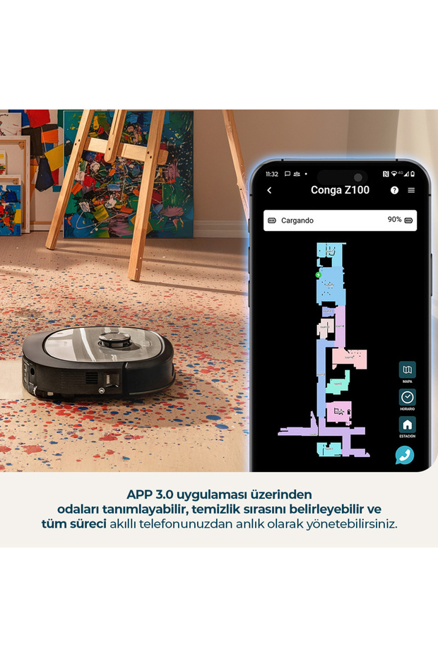 Conga Z100 Robot Süpürge - 3