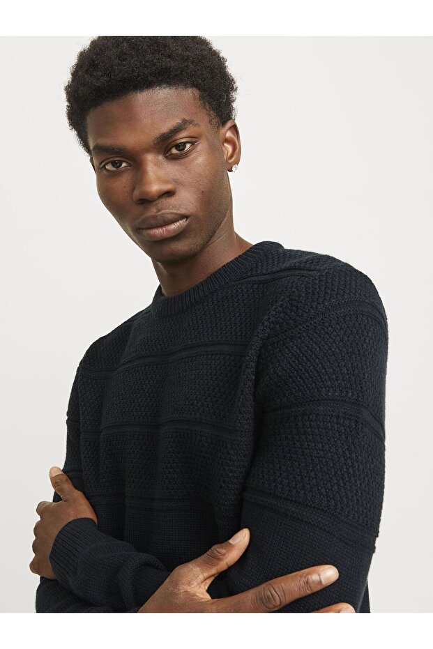 Strickpullover Einfarbig Strickpullover - 7