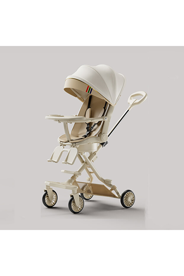 Foldable baby stroller, Compact baby stroller, toddler stroller, 360-degree rotation