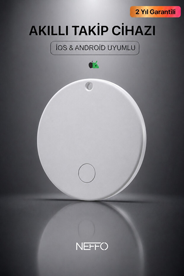 NEFFO Android & İOS Uyumlu Smart Tag Google Akıllı Takip Cihazı - (Android ve İos uyumludur)