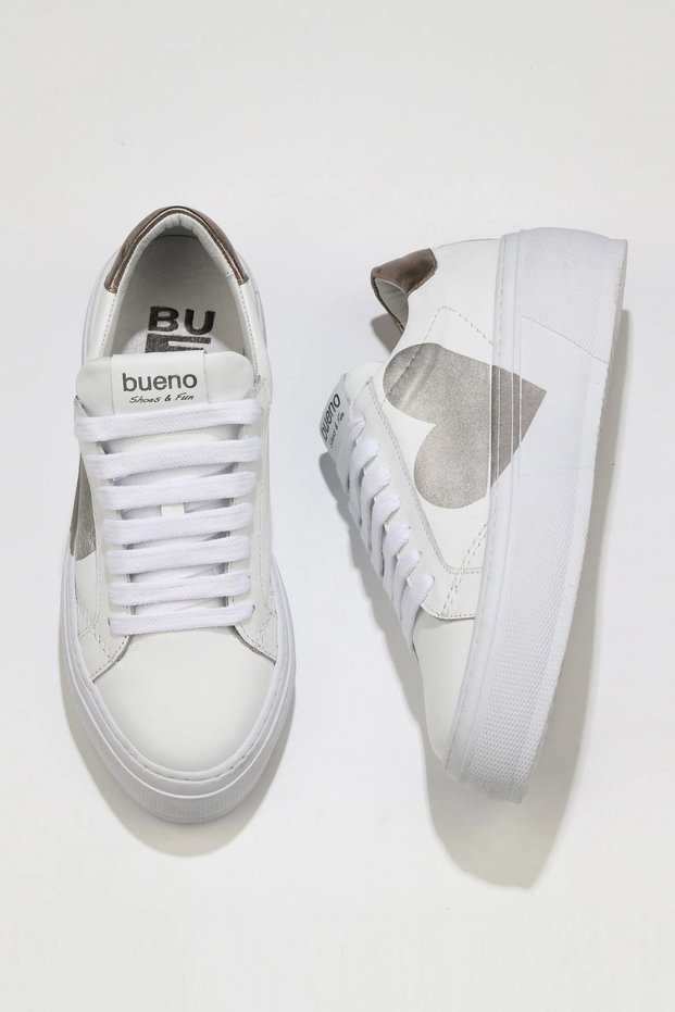 Shoes White B04C07 Women's Wedge Heeled Sports Shoes 01Wq5101