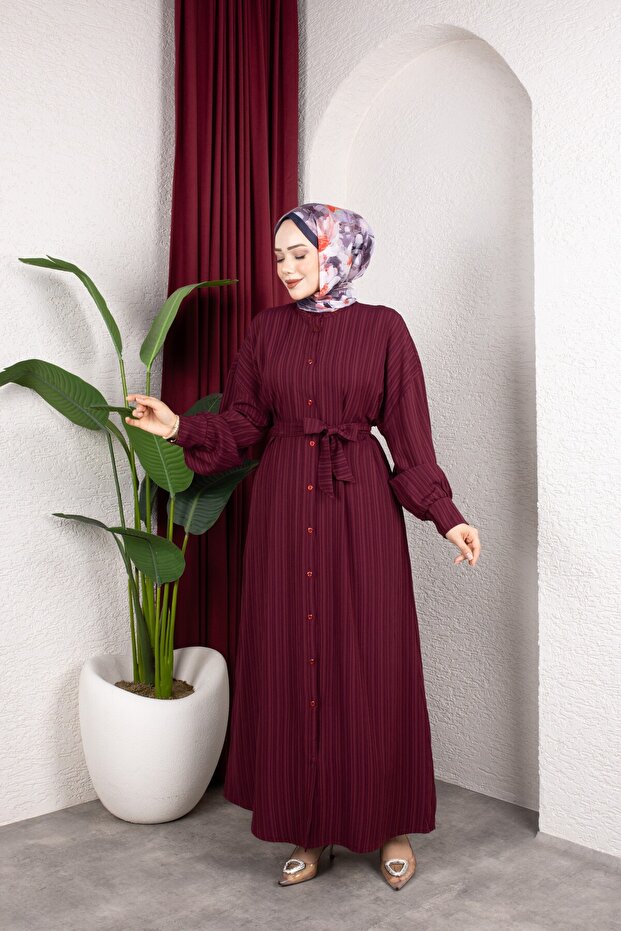 فستان لارا بات بأكمام حجاب
