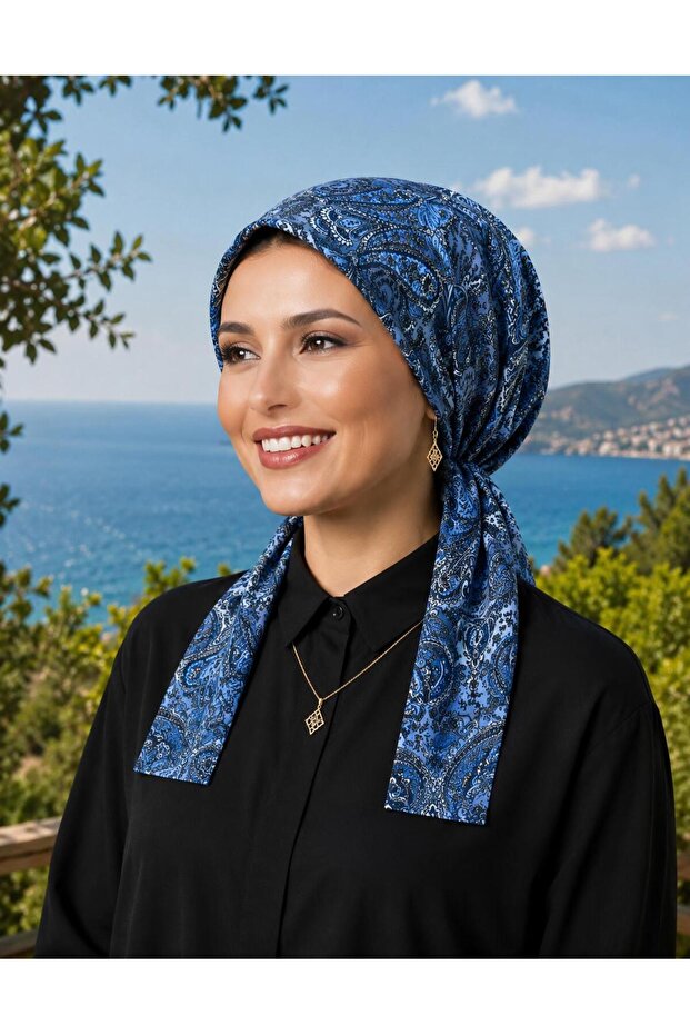 قماش قطني للوشاح والقبعات لا ينزلق