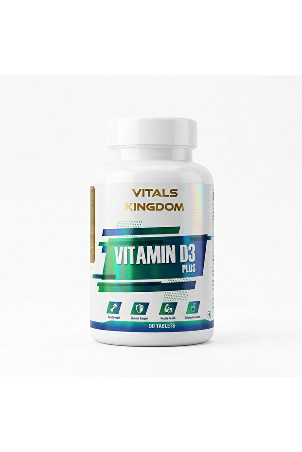Vitamin D 3 Plus 4000 IU Tablets – 90 Tablets