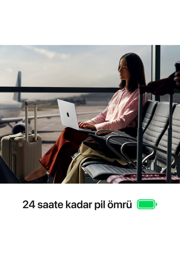 14" MacBook Pro: Apple M5 chip 10‑core CPU 10‑core GPU, 24GB, 1TB SSD - Gümüş - 5