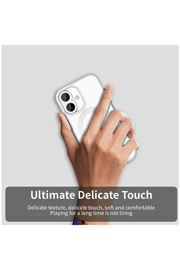 Husă pentru iPhone 16 Plus - CandyCase MagSafe - Albă - 4
