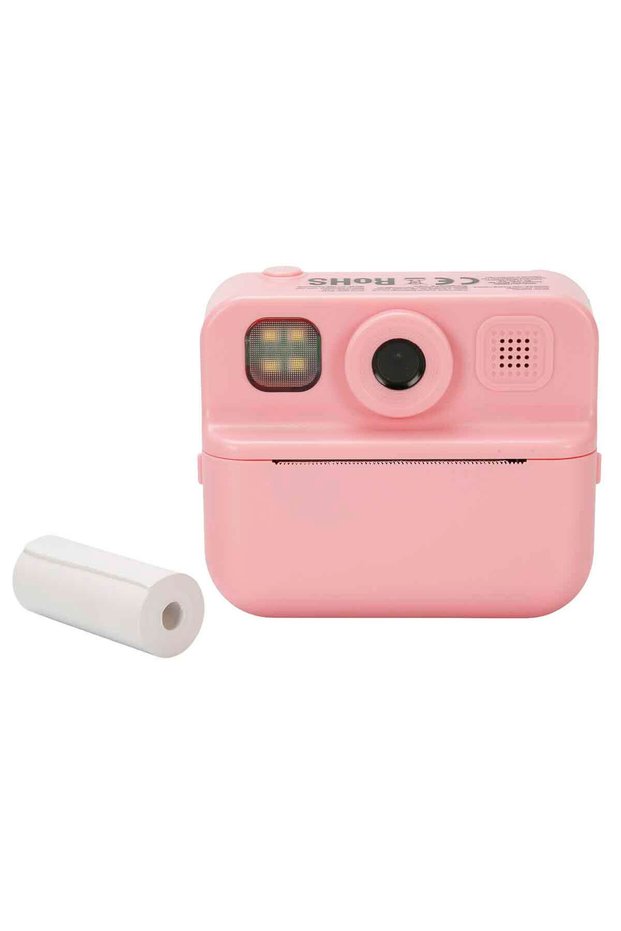 Printed Children's Camera - Pink
