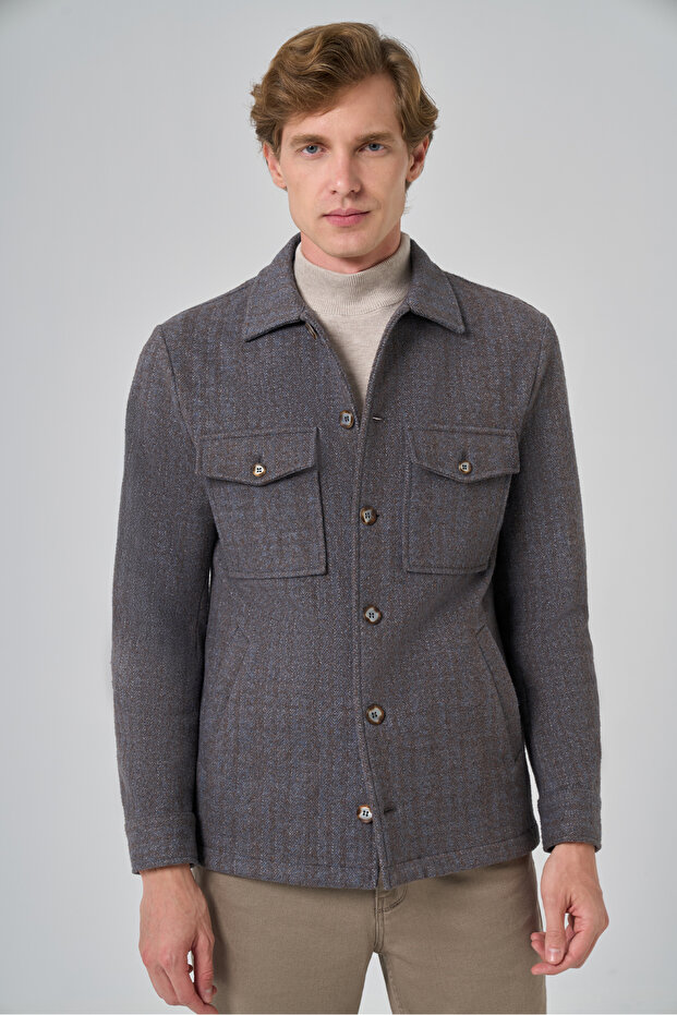 Ανδρικό πουκάμισο ΚΑΦΕ Worker Jacket - 3