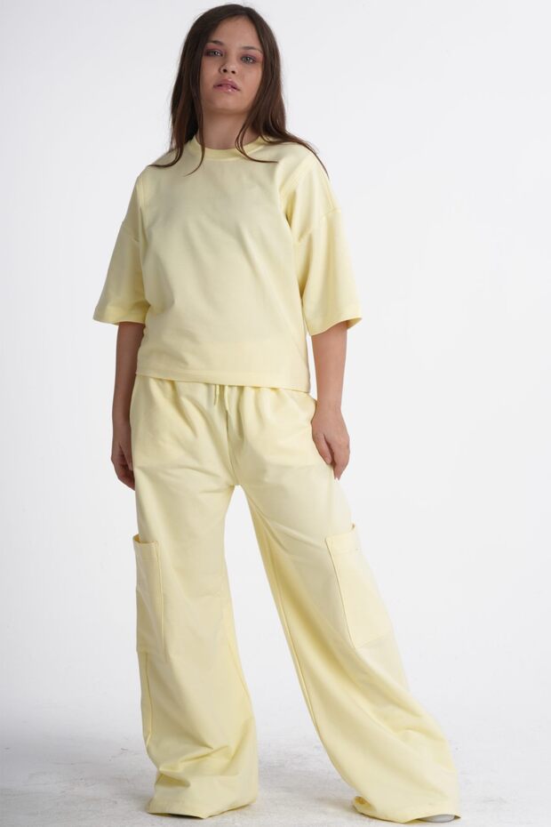 Girl's Oversize Cargo Pocket Detailed Set