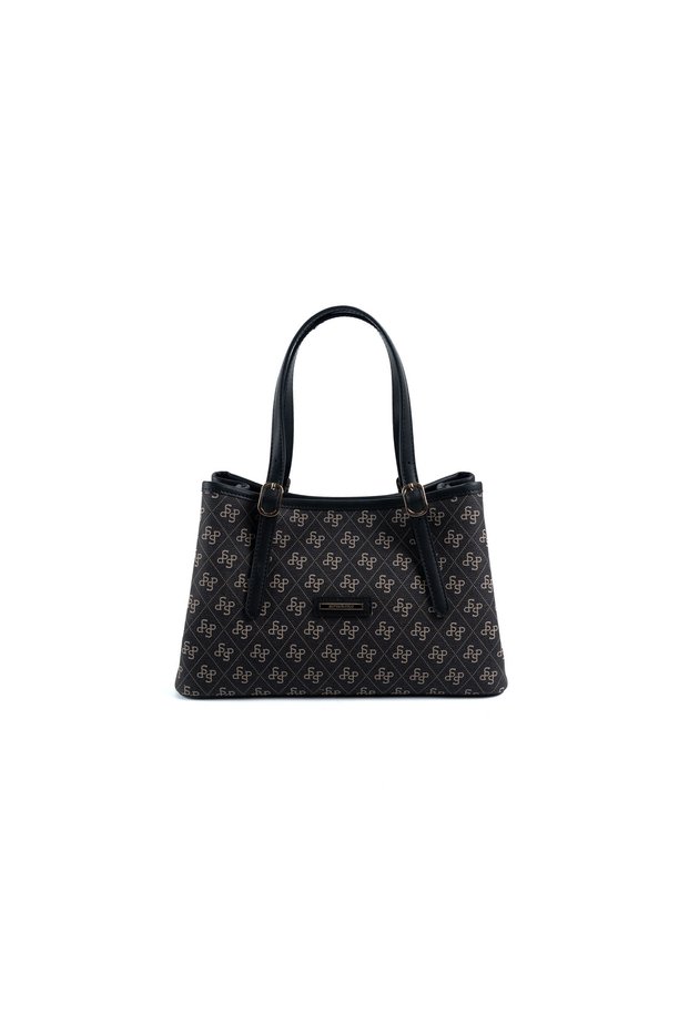 Women / Girls Shoulder Bag 1252-47964 Bag M178 Smoked-Matte Black