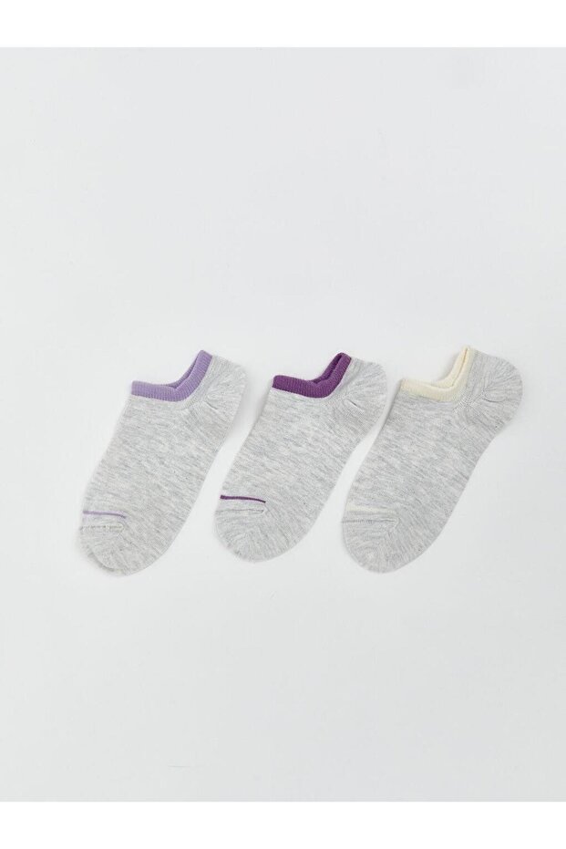 Lcw Eco Striped Women's Booties Socks 3-Pack (S5)