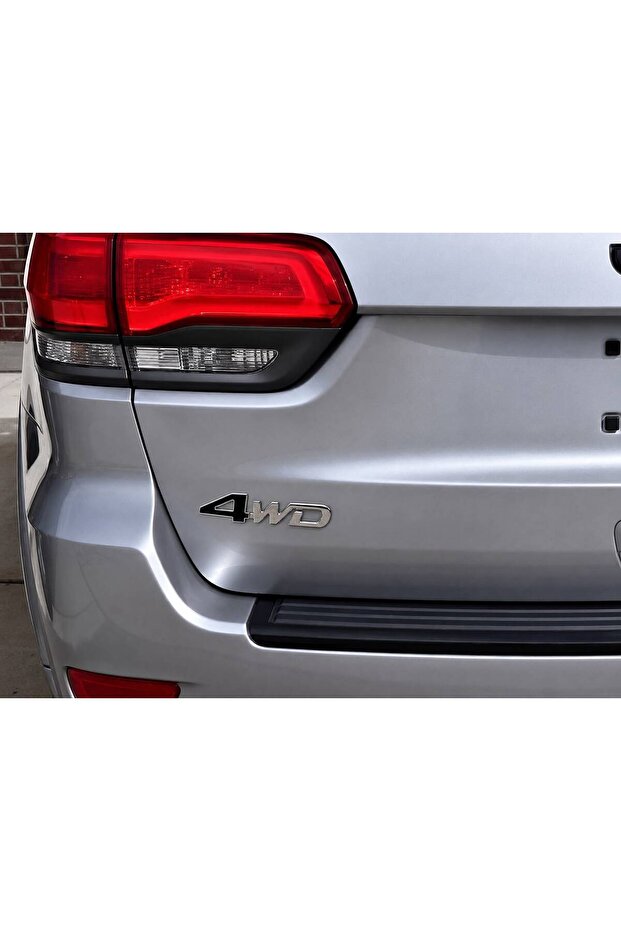 Jeep 4Wd Trunk Emblem Black Color
