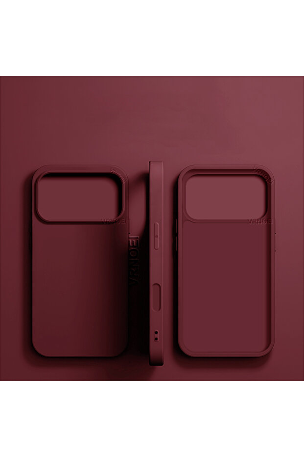 جراب iPhone 17 Pro أحمر نبيذي لهاتف iPhone 17 Pro Max جراب هاتف مطور لهاتف iPhone 11 12 13 14 15 16 Pro