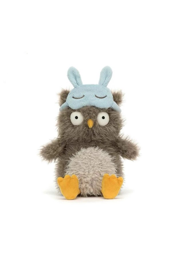 Bandai owl New Lovely Animal Furry Series Plush Bee Carnivorous Plant Doll Sheepdog Seagull Duck Toy