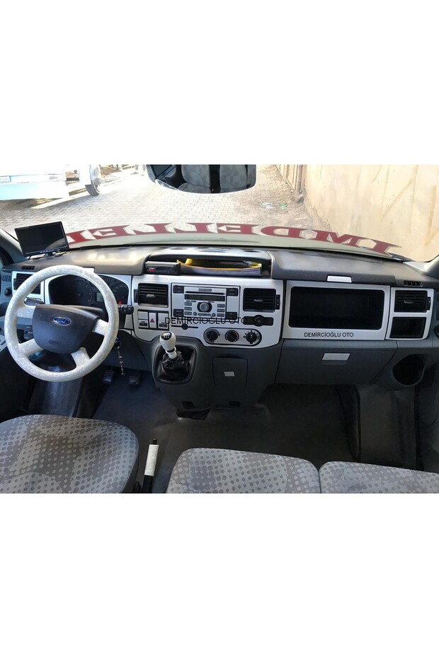 Ford transit 2006-2014 22-piece dashboard trim (white)
