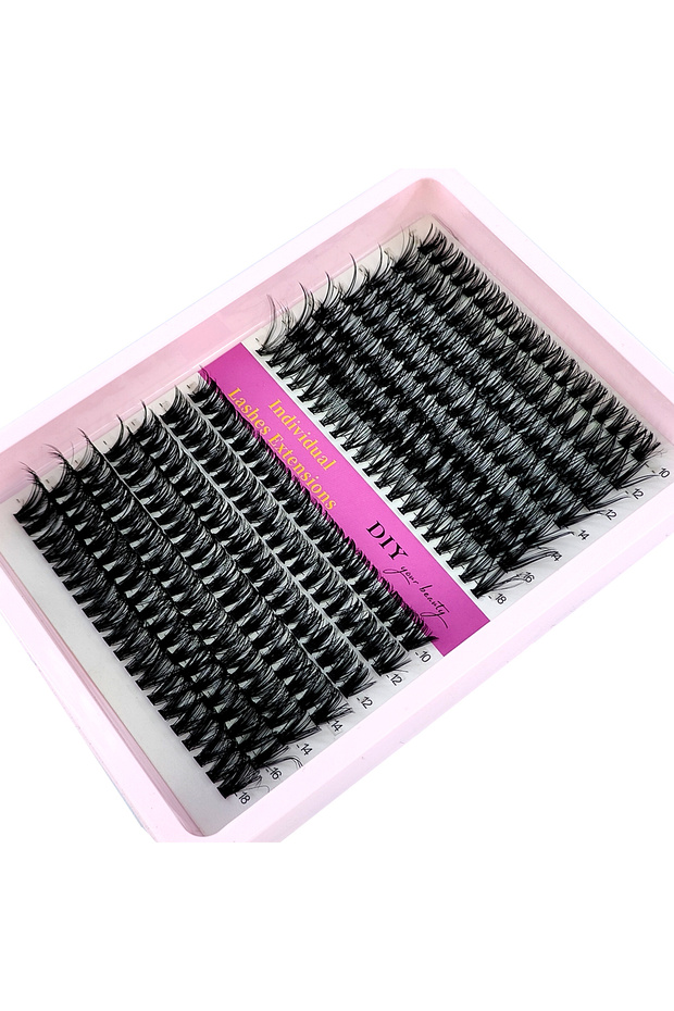 Mix 0.07mm dd 14Rows 40P60P New 60D/80D/100D Mix Eyelash Clusters 10-18mm Mix Wispy Individual Lashe