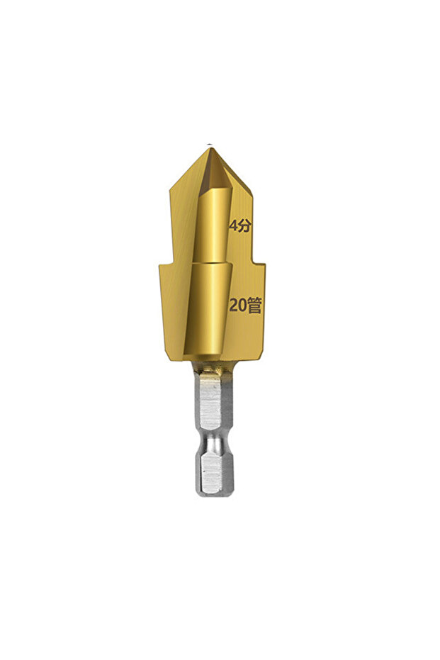 A New 1/3Pcs PPR Lifting Drill Bit 20/25/32mm Titanium Step Drill Set Hex Shank Hole Opener Core Dr.