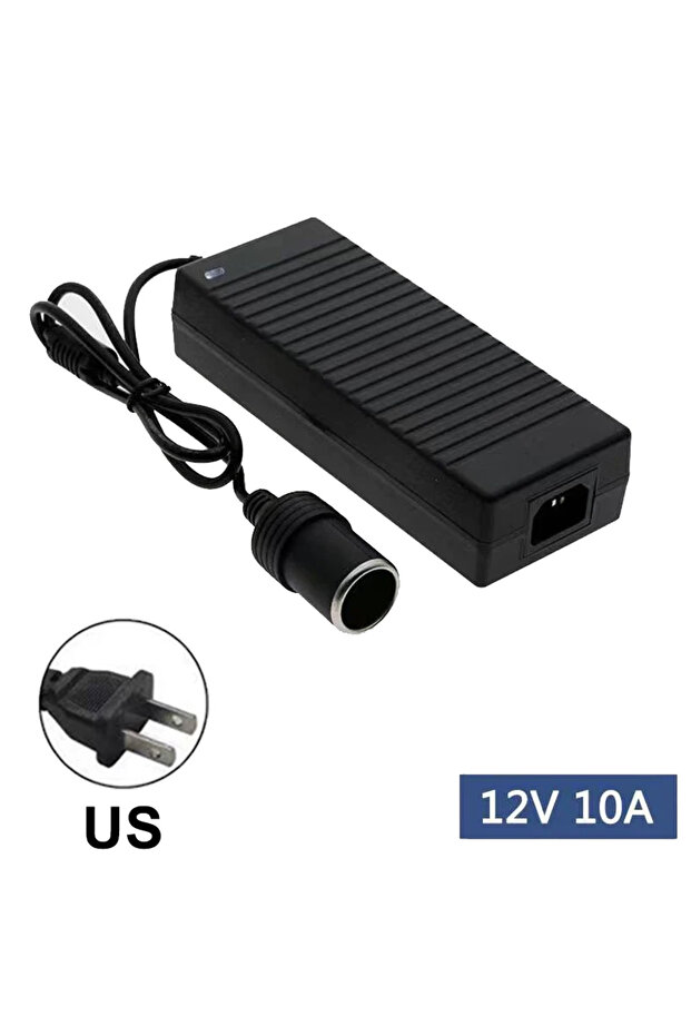 US Car Power Adapter Converter Power Convert AC Adapter DC 110V/ 220V to 12V 10A Power Adapter Suppl