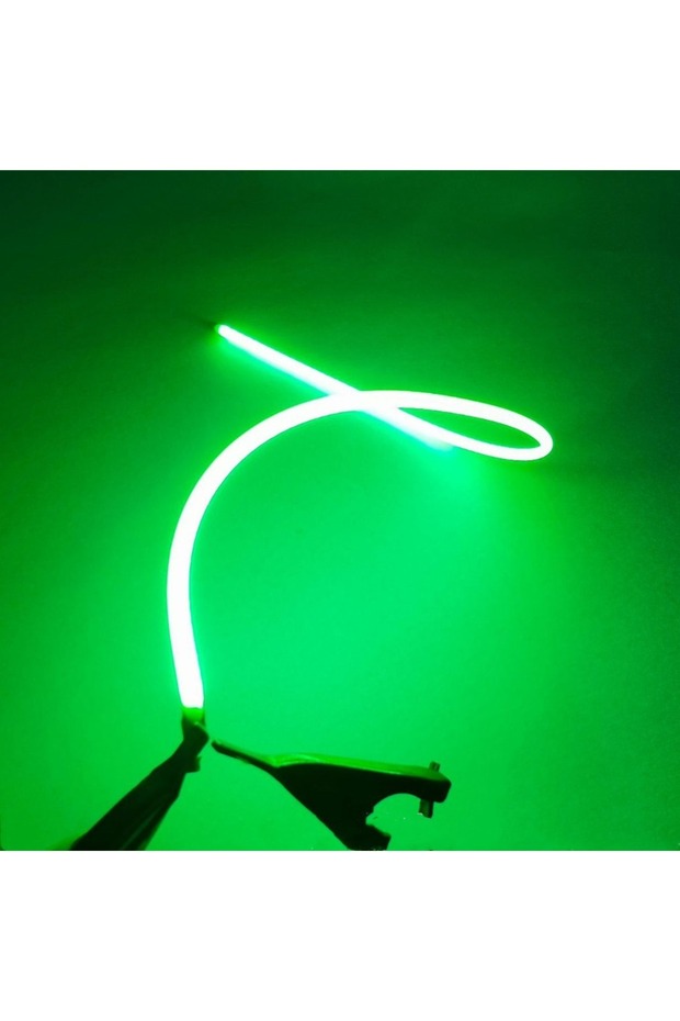 25mm Green LED Same End Filament Flexible Ultra Slim 3V Spiral Bulb Filament Retro Edison Bulb Lamp
