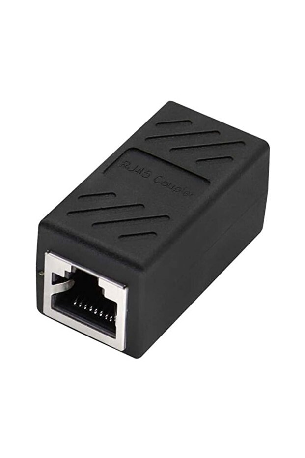 PM-24809 RJ45 إلى RJ45 اقتران مقرنة أنثى معدنية 8P-8C جهاز متوسط (مفرد)