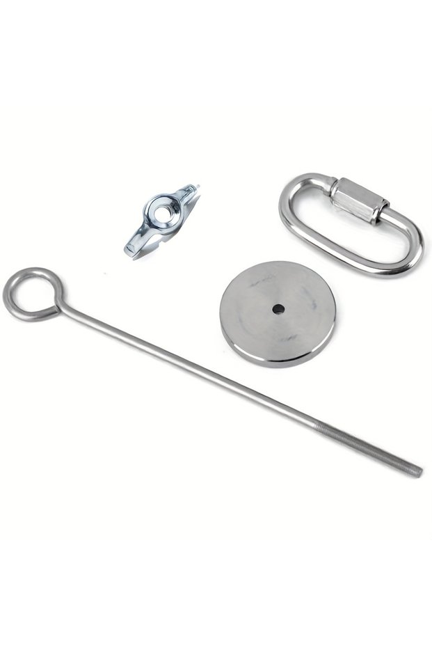 18cm Silver Stainless Steel Parrot Feeder for Hanging Fresh Vegetables and Juicy Fruits - Promotes H