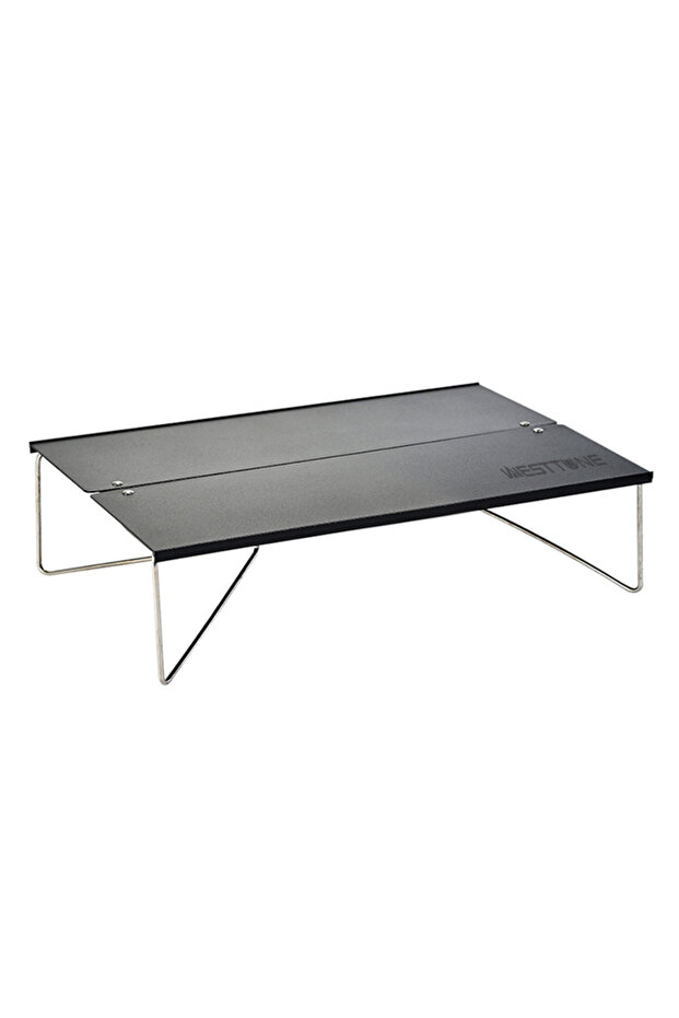 Black WESTTUNE Pop-Up Outdoor Mini Portable Table Ultralight Aluminium Alloy Folding Coffee Table fo