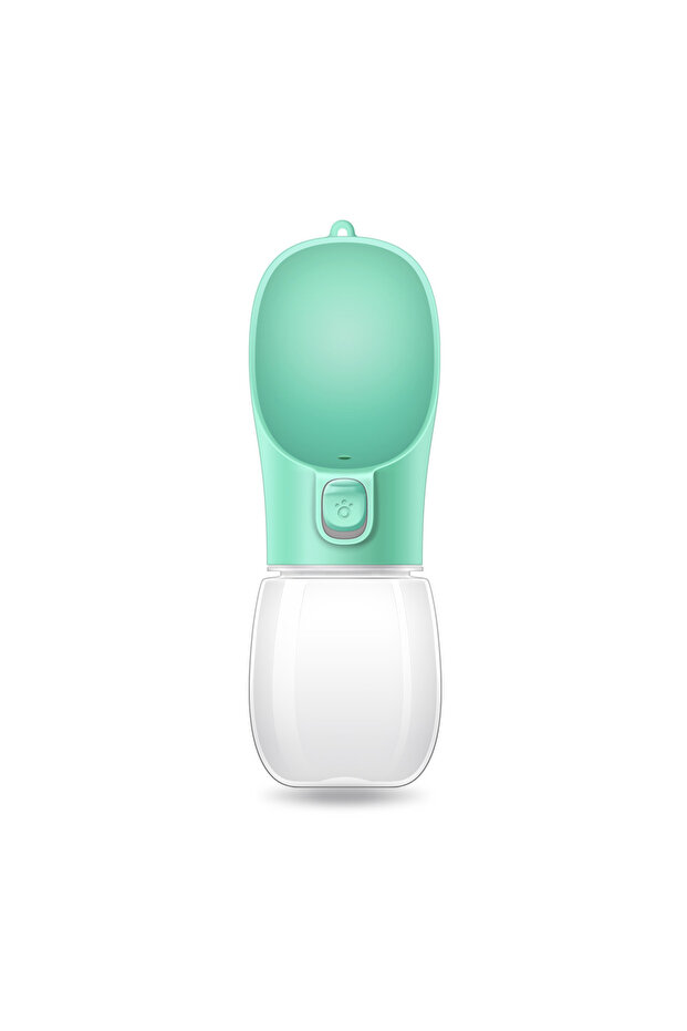 350ml-PC Green Portable Dog Water Bottle For Small Large Dogs Cat Outdoor Leakproof Walking Drinking