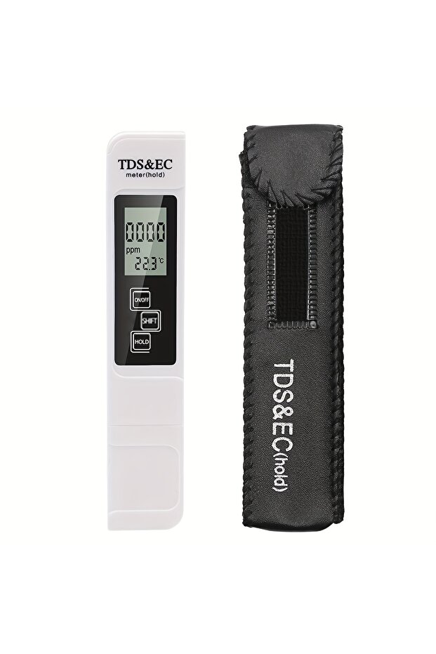 0.01 White Holsters Box 3in1 Water Quality Detection Pen Household Drinking Water Purity EC Meter Hi