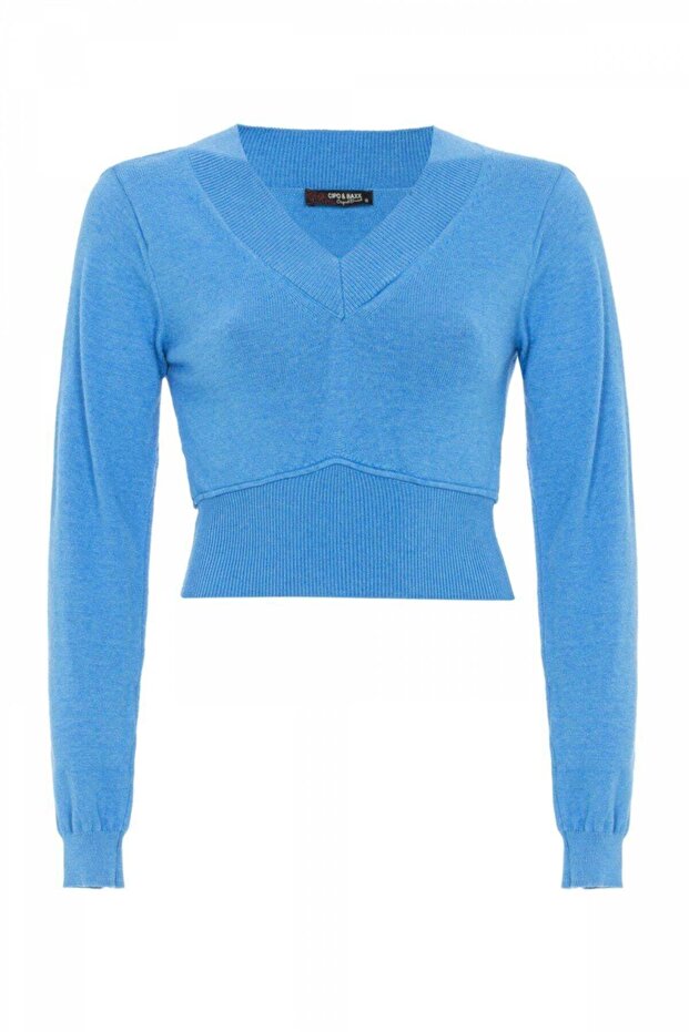 Wp233 Crop Top Knitwear