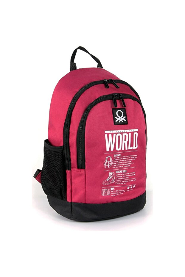 School Backpack Double Compartment 3834