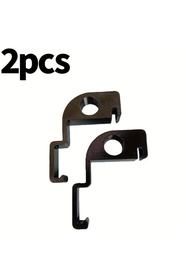 2 Pcs Black 2pcs Trash Bin Ventilation Clip | Anti-Pest, Anti-Odor, Improves Air Circulation, Reduce