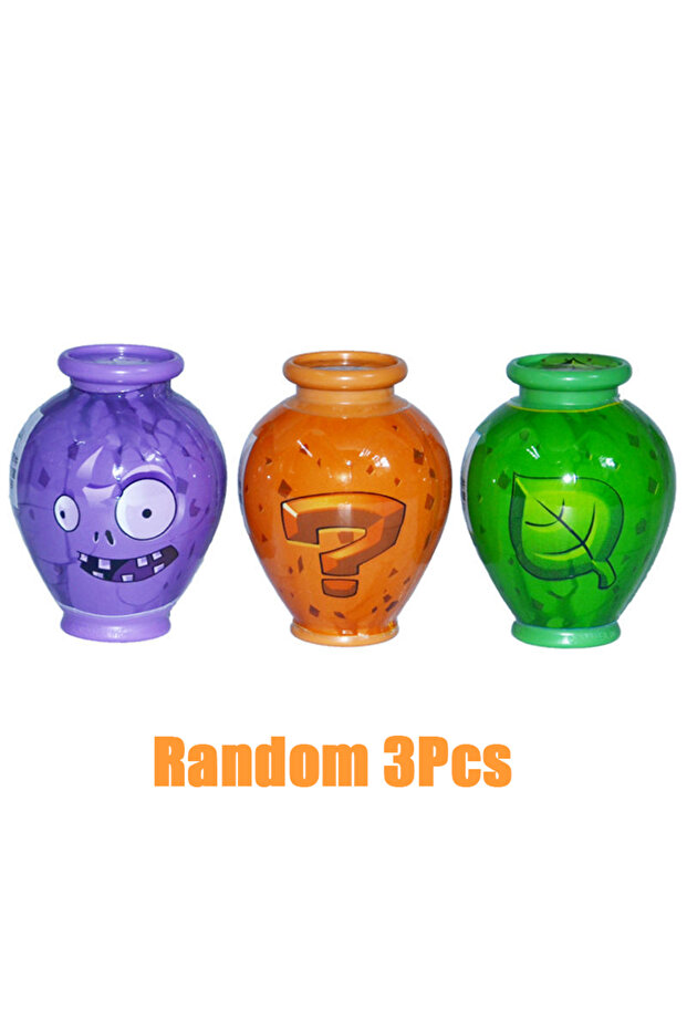مجموعة ألعاب أصلية من 12 نمطًا من لعبة Plants vs. Zombies 2، عبوة OPP، تتضمن صندوقًا مليئًا بالمفاجآت، وألعابًا مثل Peashooter وSunFlower.