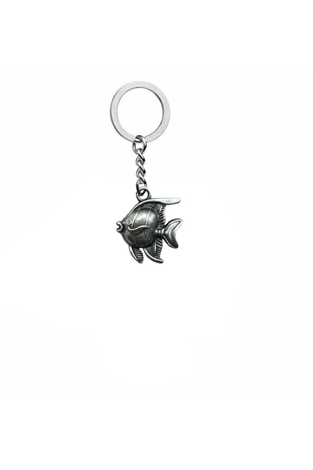 Unisex Keychain with Fish Model Figure – Elegant, Meaningful, and Natural Design