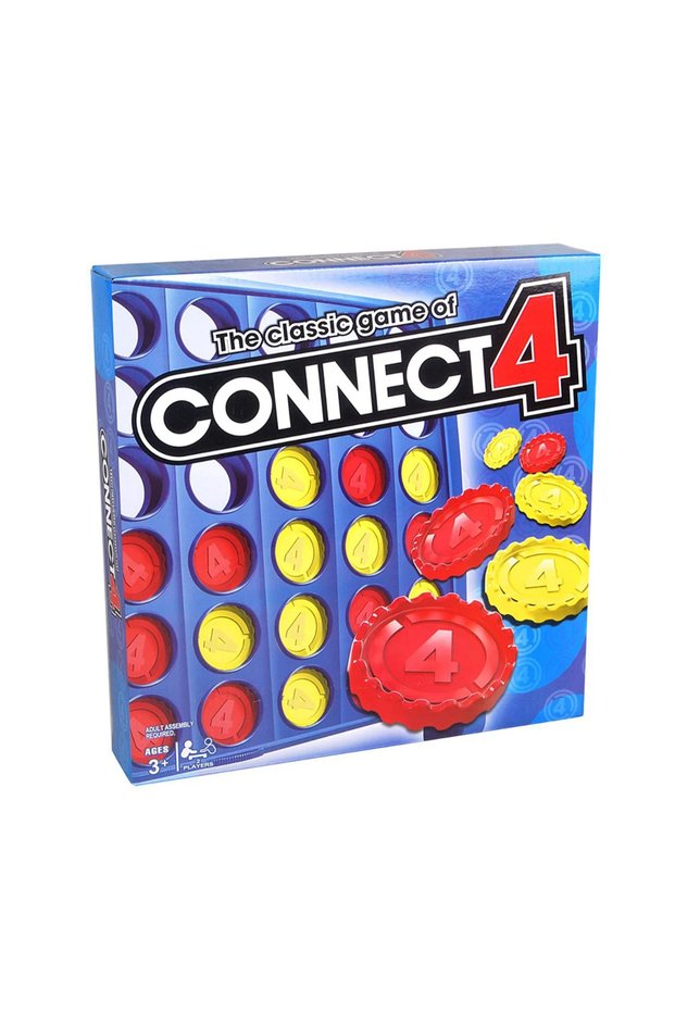Bandai CONNECT 4 2026 New Line Board Game Kids Educational Toy Family Travel Fun Board Game Children