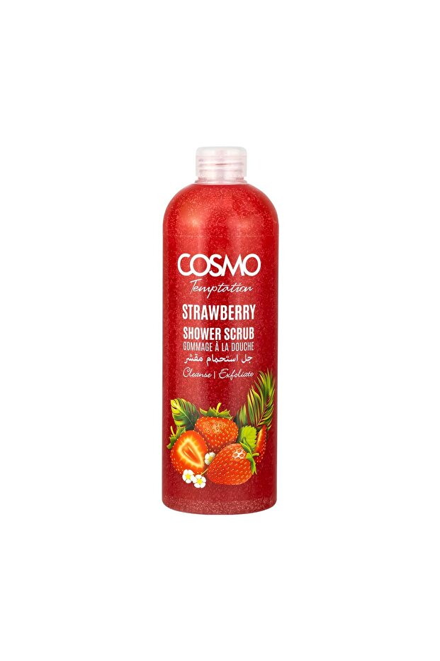 Temptation Strawberry Shower Scrub 1000ml