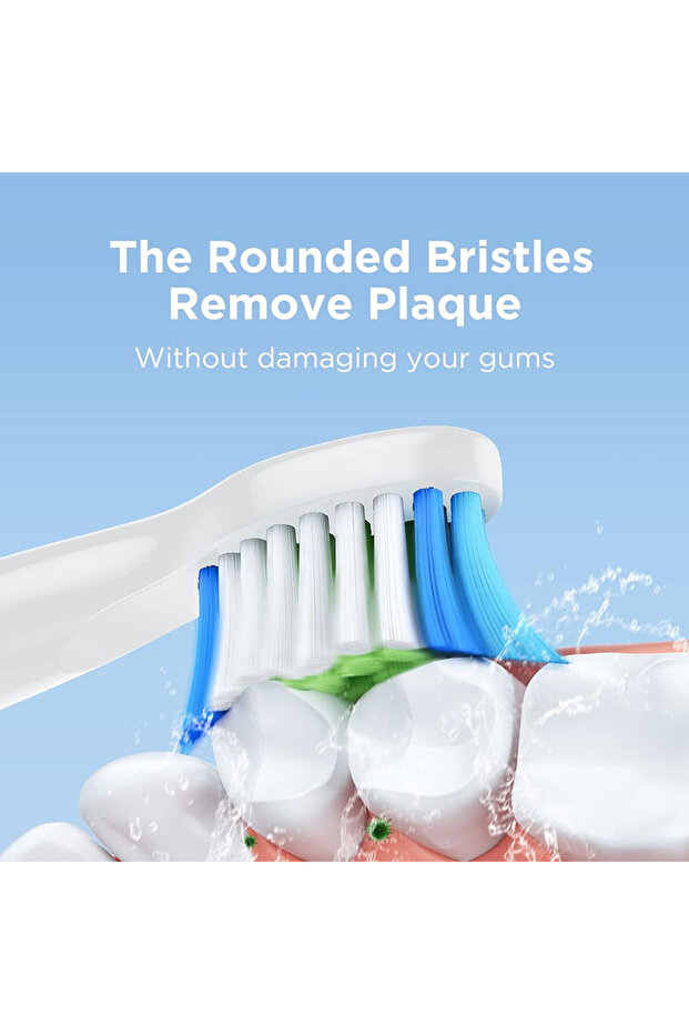 Bitvae - Toothbrush Heads (SDD2) - For Bitvae D2, x4 - White - 2