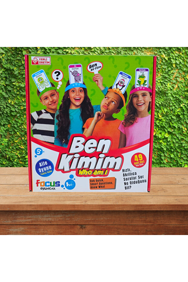 Who am i? what am i? fun family game