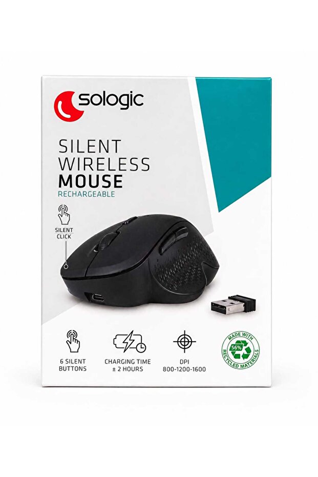 Mouse wireless silențios, - 1