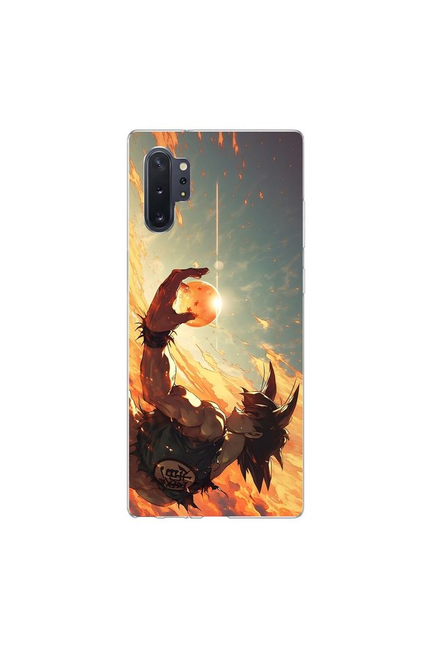 Samsung Galaxy Note 10 Compatible Anime 5/3 Design Transparent Case