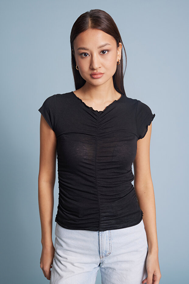 Ruffled Blouse - 2